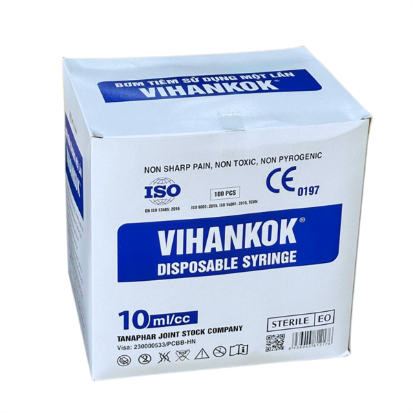 Bơm tiêm VIHANKOOK (Tanaphar) 10cc