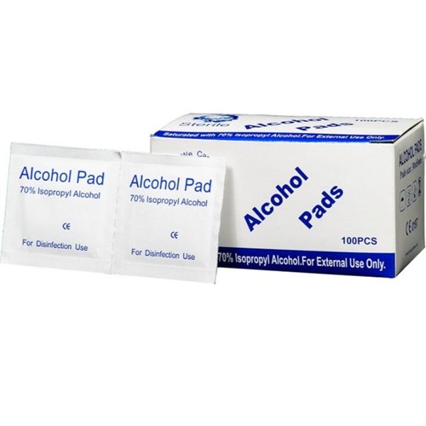 Bông tẩm cồn - Alcohol Pads (Hàng ngoại nhập)