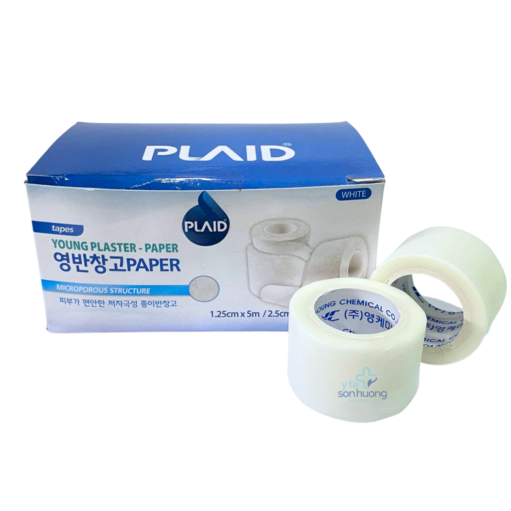 Băng keo cuộn giấy YOUNG PLASTER-PAPER