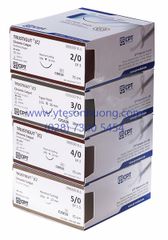 Chỉ phẫu thuật CPT Chromic 3/0 C25A26 Dài 75 cm, kim tròn, Dài 26 mm, 1/2c