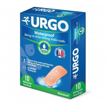Băng cá nhân Urgo không thấm nước Waterproof