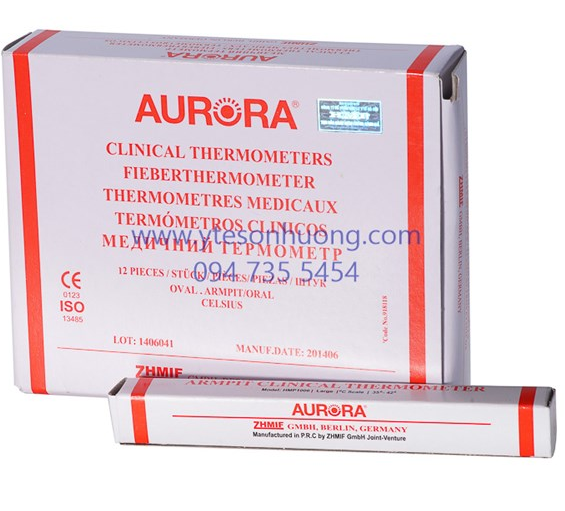 Nhiệt kế thủy ngân Aurora