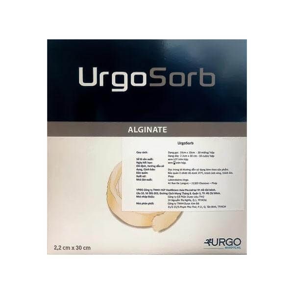 Băng Alginate Calcium Urgosorb dạng cuộn 30cm x 2.2cm