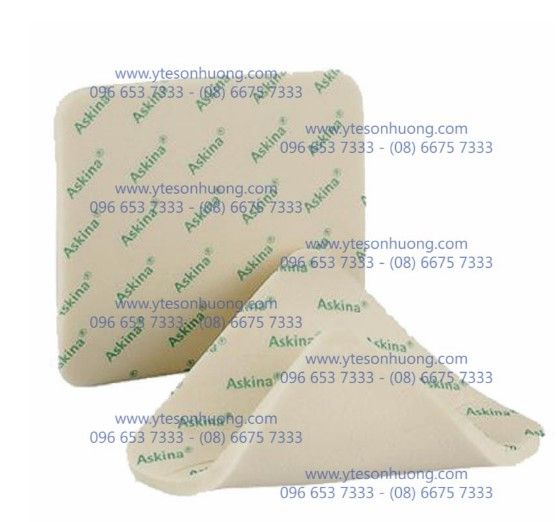 Băng hút dịch dạng cao Askina Foam 20cm x 20cm