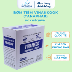 BƠM TIÊM SỬ DỤNG MỘT LẦN VIHANKOK - TANAPHAR - 5CC