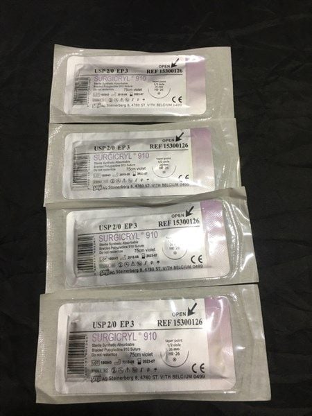 Chỉ tím thú y - Chỉ phẫu thuật