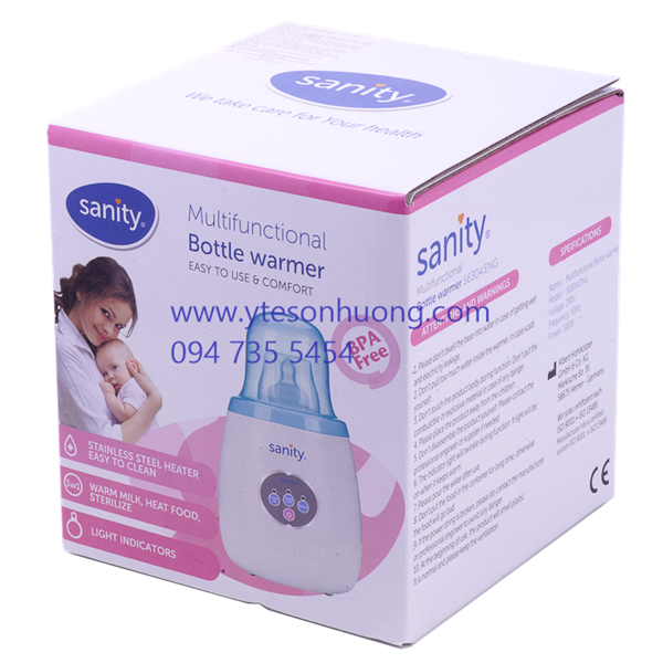 Máy hâm sữa đa chức năng SANITY S6304