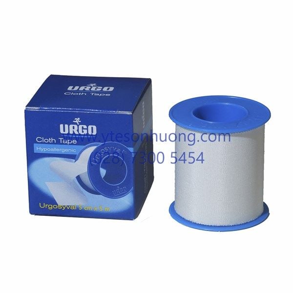 Băng keo lụa Urgo Syval 5cm x 5m