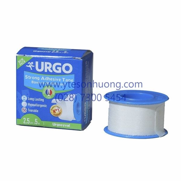 Băng keo lụa Urgo Syval 2.5cm x 5m