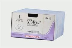 Chỉ phẫu thuật Vicryl 1 100cm 65mm 3/8c Blunt Rb W9391