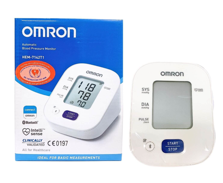Máy đo huyết áp bắp tay Omron HEM - 7142T2