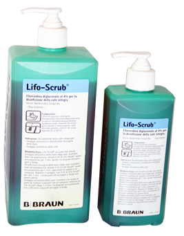 Xà phòng rửa tay phẫu thuật B.Braun Lifo-Scrub 500ml