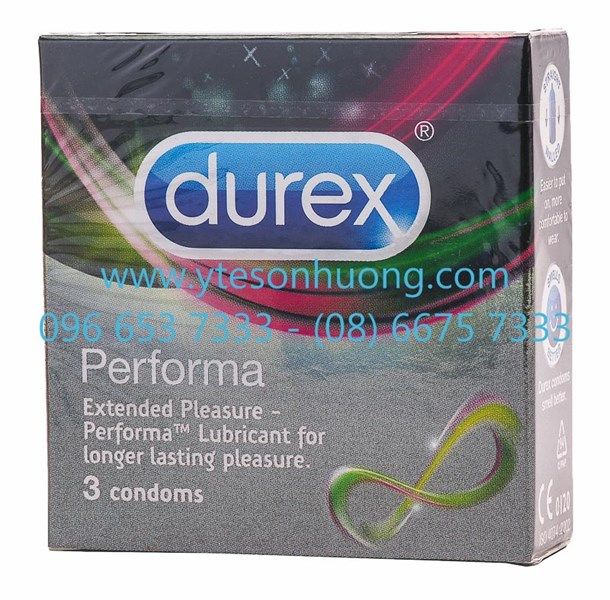 Bao cao su Durex Performa (3 bao)