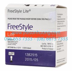 Que thử đường huyết Freestyle Lite (hộp 50 que)