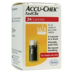 Kim lấy máu Accucheck Fastclix (24 kim)