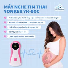 Máy đo tim thai Fetal Doppler Yonker YK-90C