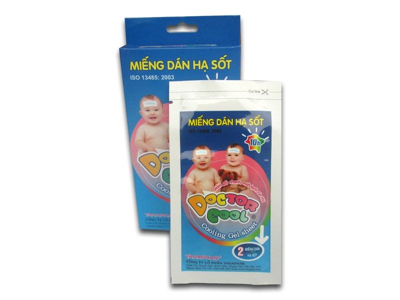 Miếng dán hạ sốt Doctor Cool