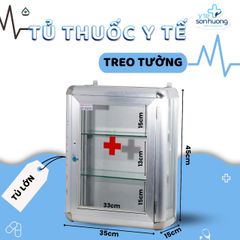 Tủ thuốc y tế gia đình lớn (45 x 35 x 15cm)