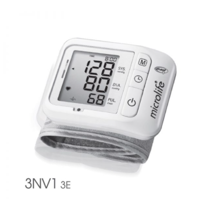 Máy đo huyết áp cổ tay tự động Microlife BP 3NV1-3E