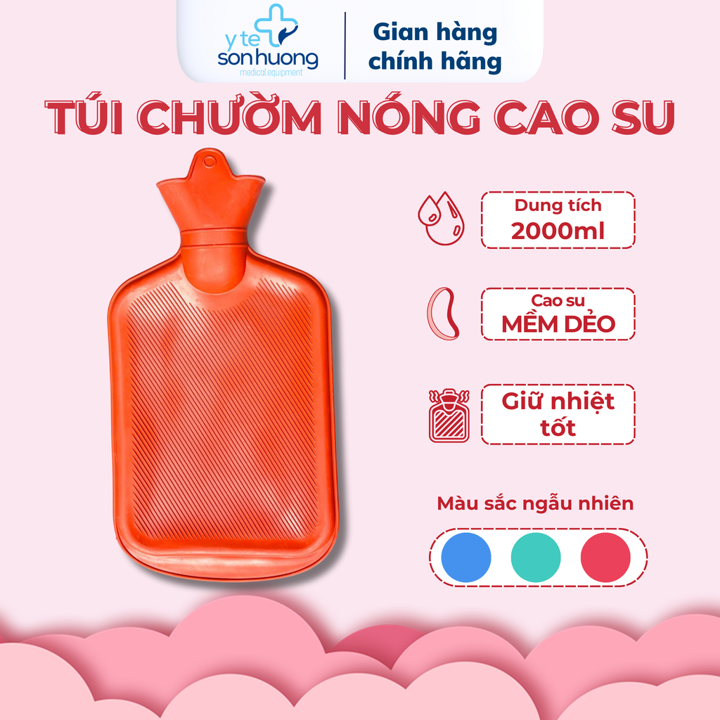 Túi chườm nước nóng (cao su)