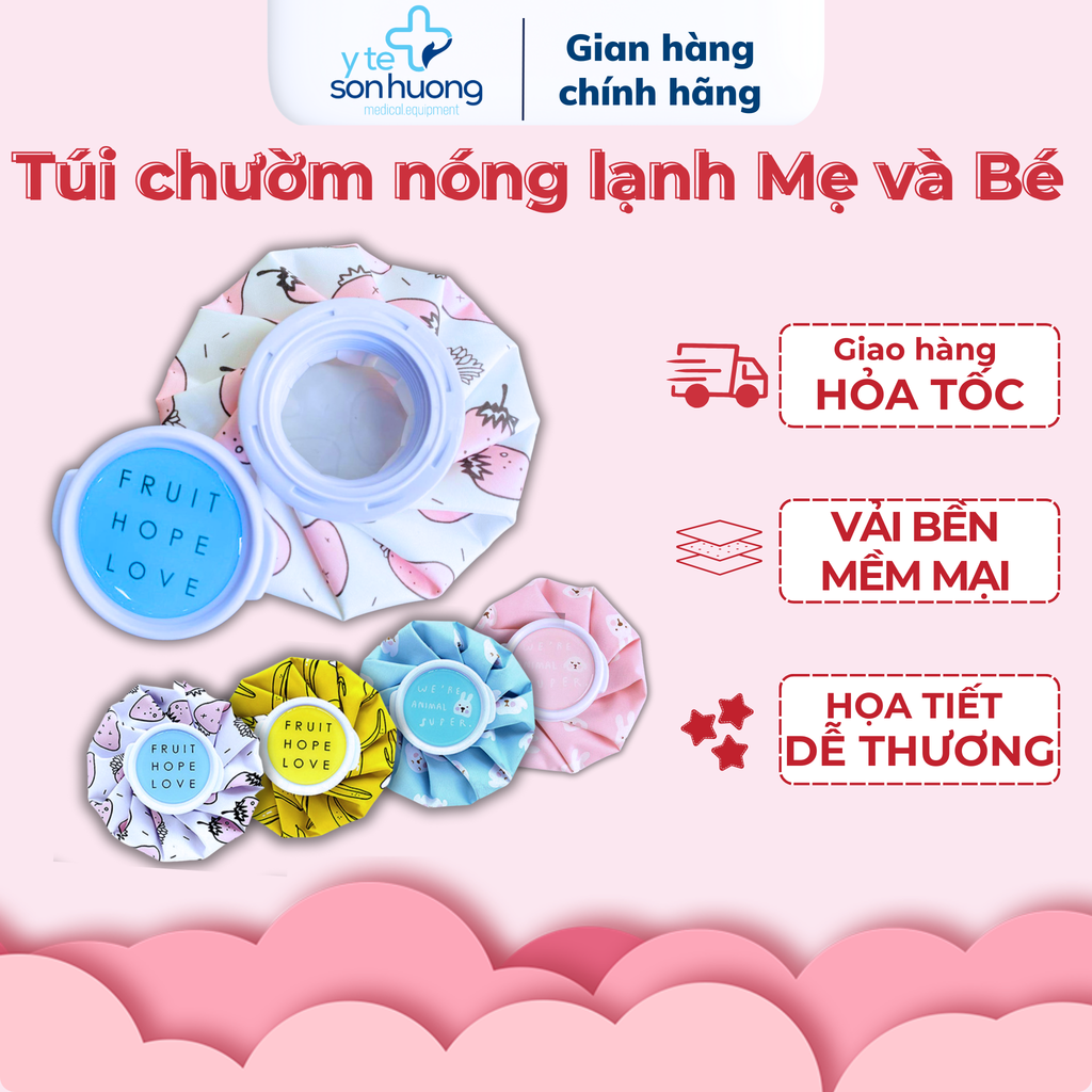 Túi chườm lạnh vải 6 inches (lựa mẫu)