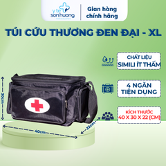 Túi cứu thương Đen Đại (size XL - 40x30x22cm)