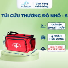 Túi cứu thương Đỏ Nhỏ (size S - 23x15x15cm)