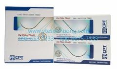 Chỉ phẫu thuật CPT Silk 2/0 S30E26 Dài 75 cm, kim tam giác, dài 26 mm, 3/8c