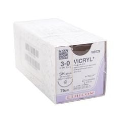 Vicryl 3/0 75cm 26mm 1/2c Rb W9120