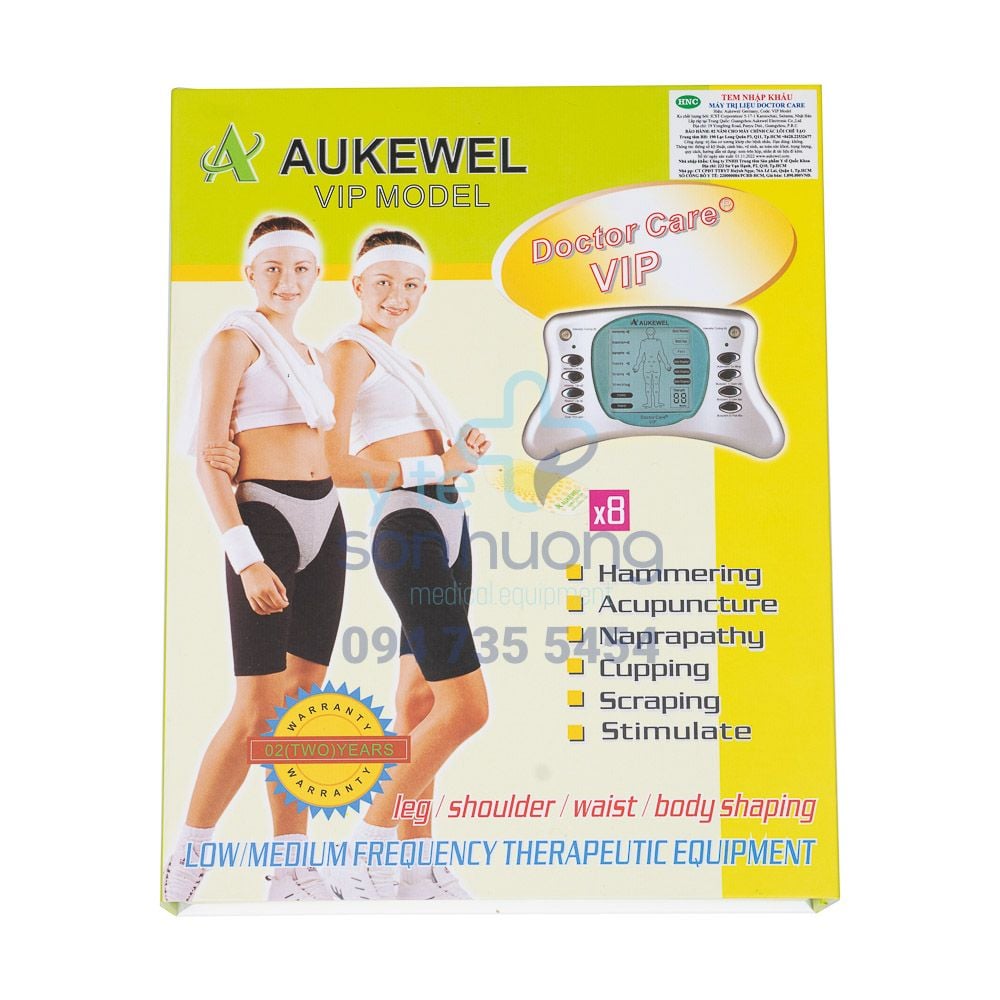 Máy Massage Xung Điện Aukewel AK-2000 III 8 Miếng Dán