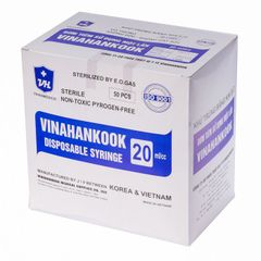 Bơm tiêm Vinahankook 20cc 23G x 1''