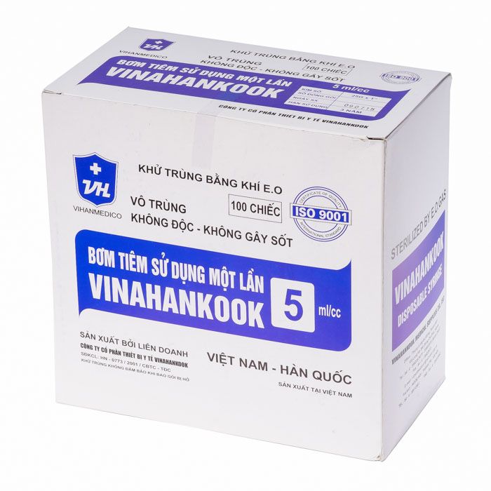 Bơm tiêm Vinahankook 5cc