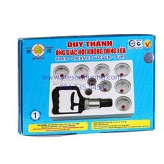 Bộ giác hơi không dùng lửa Duy Thành mini (Loại D)