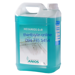 Dung dịch ngâm dụng cụ y tế Hexanios G+ R (5L) Anios Clean Excel