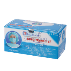 Khẩu trang y tế 3 lớp Bảo Thạch (loại tốt)