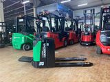  Xe Nâng Tay Điện 2 - 3 Tấn Bệ Đứng Lái || Pin Lithium Sạc 1-2h || Bảo Hành 5 Năm 