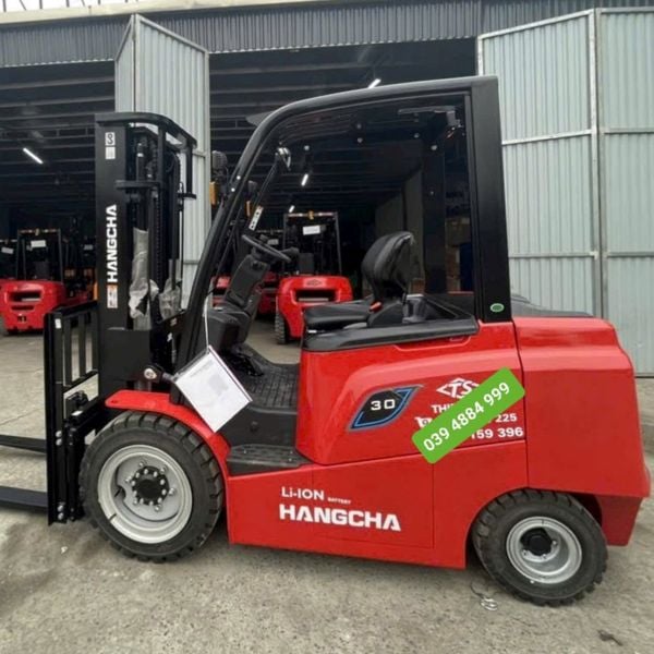 Xe nâng điện 3 tấn bình Acid Hangcha