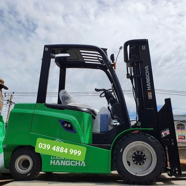Xe nâng điện Lithium 3.5 tấn Hangcha