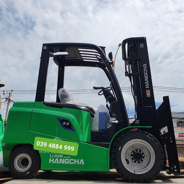 Xe nâng điện Lithium 3.5 tấn Hangcha
