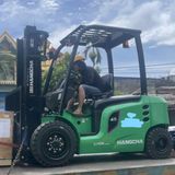  Xe Nâng Điện Lithium 4.5 Tấn Sạc Nhanh 1-2h || Giá Siêu Rẻ || Bảo Hành 5 Năm 