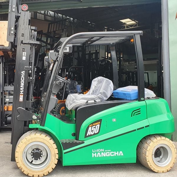  Xe Nâng Điện Lithium 5 Tấn Sạc Nhanh 1-2h || Giá Siêu Rẻ || Bảo Hành 5 Năm 