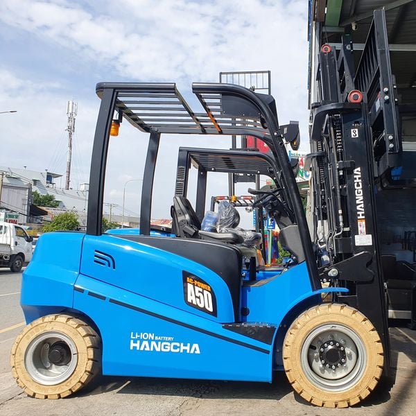  Xe Nâng Điện Lithium 5 Tấn Sạc Nhanh 1-2h || Giá Siêu Rẻ || Bảo Hành 5 Năm 