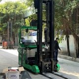  Xe Nâng Điện Lithium Reach Truck Ngồi Lái 2 Tấn 