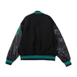  AK335 Varsity Tay Da Thêu B Green 