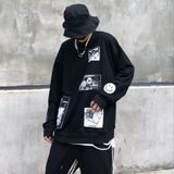  SW06 Sweater Phối Sticker 