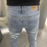  QJ10 JEANS SỌC TRẮNG 