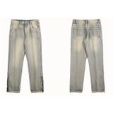  QJ21 JEANS Wash Suông ZIP 