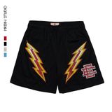  QS29 Quần Short Lưới Thoáng Mát Dành Cho Mùa Hè In Thunder Logo Xám EE 