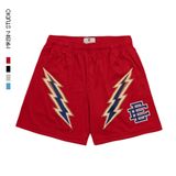  QS29 Quần Short Lưới Thoáng Mát Dành Cho Mùa Hè In Thunder Logo Xám EE 