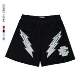  QS29 Quần Short Lưới Thoáng Mát Dành Cho Mùa Hè In Thunder Logo Xám EE 